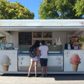 Ice Cream Bar Kiosk