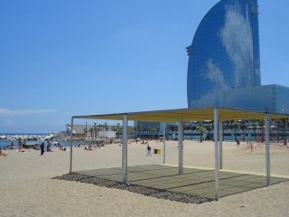 Pergola Dau Playa Barcellona