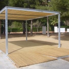 Pergola Dau shade and rest space