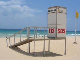 Mòdul de salvament per platja