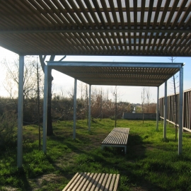 Pergola Dau shade and rest space