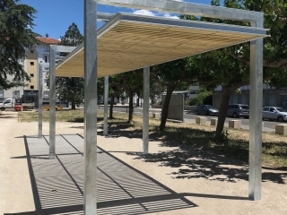 Pergola Système U Nîmes France Pergola Système U Nîmes France