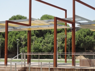 Système U pour pergola en fer Système U pour pergola en fer