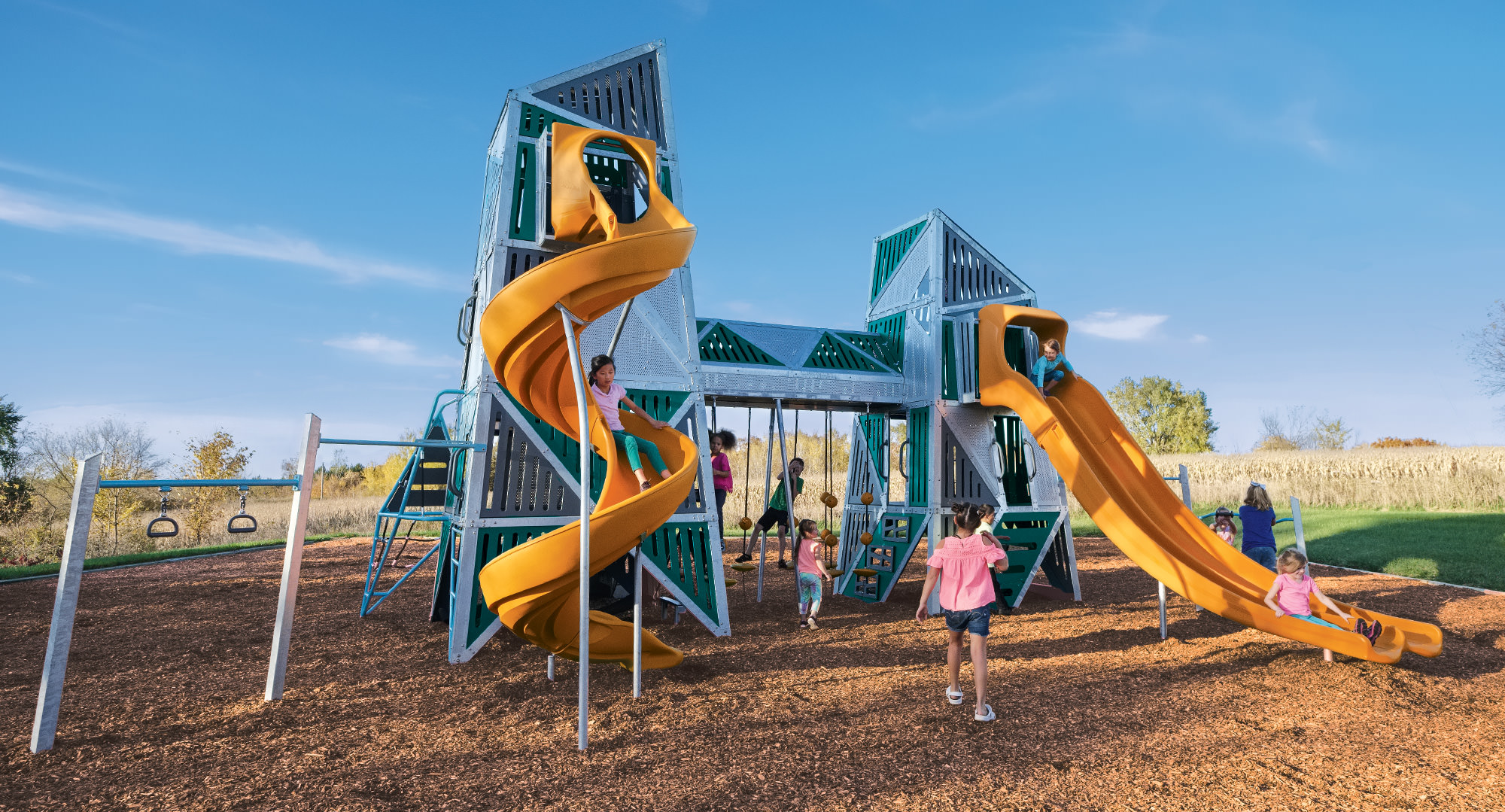 Alpha, the new play structure from Landscape Structures - URBADIS